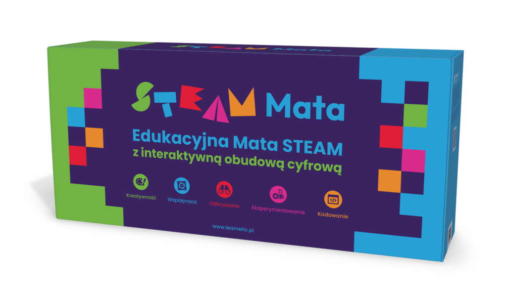 Edukacyjna STEAM Mata z interaktywną obudową cyfrową